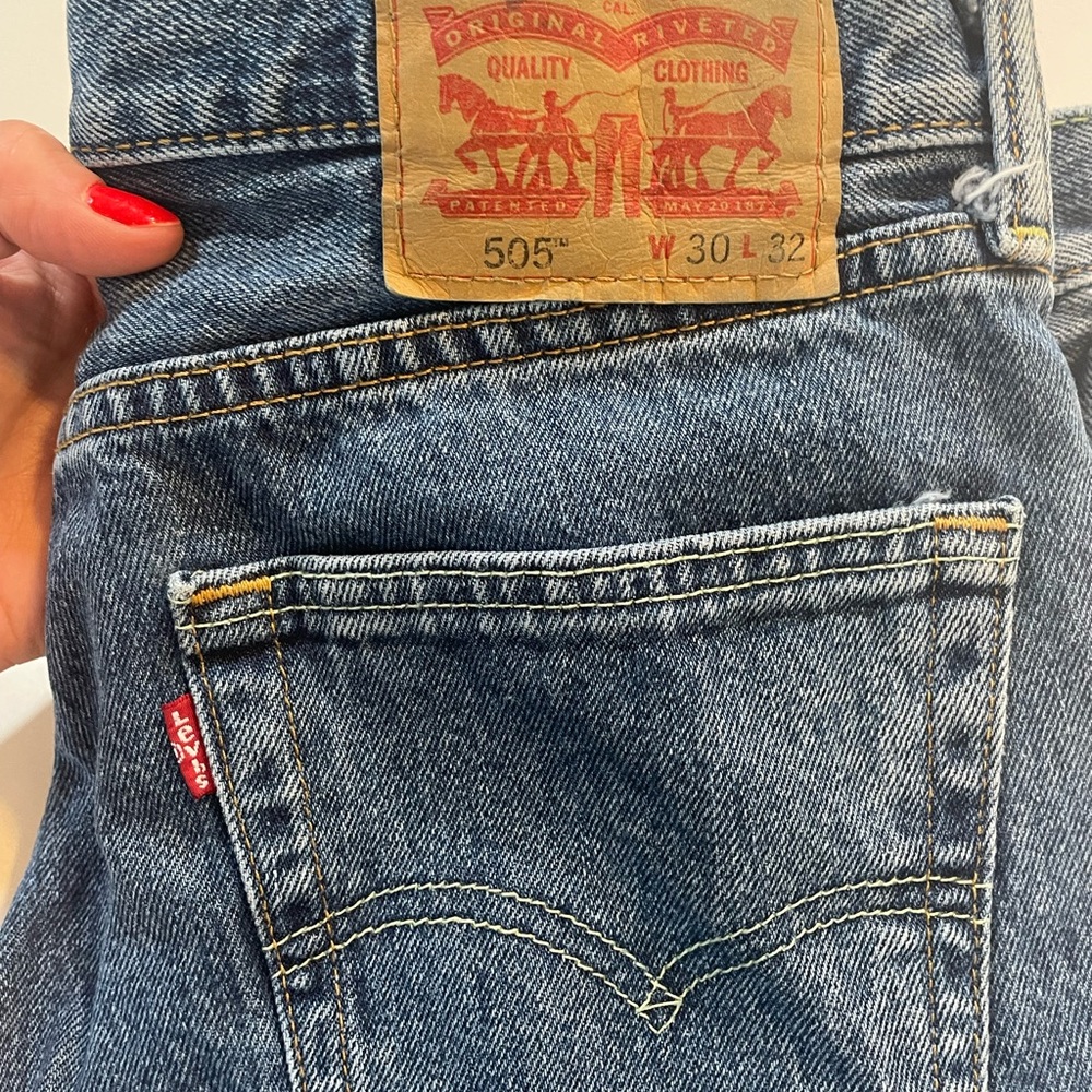 Vintage Levi's 505 Denim 💙👖 Blue Jeans